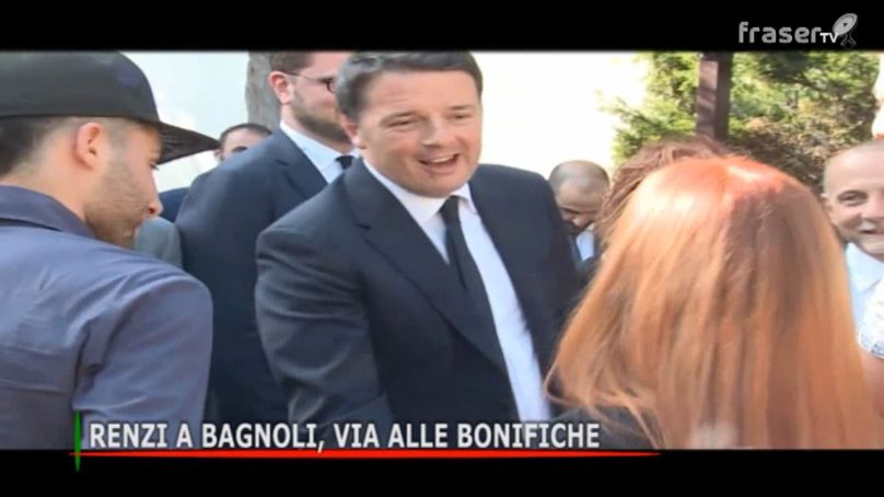 Renzi a Bagnoli, via alle bonifiche