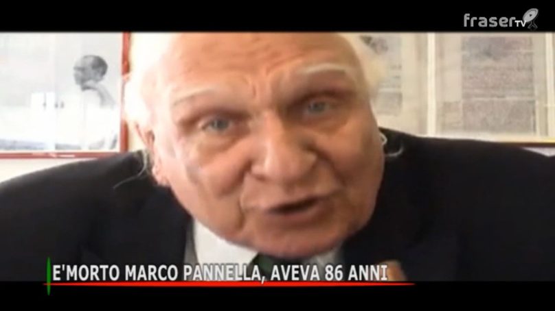 E’ morto Marco Pannella, aveva 86 anni