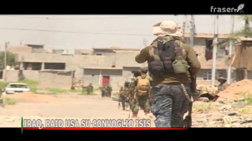 Iraq, raid USA su convoglio Isis