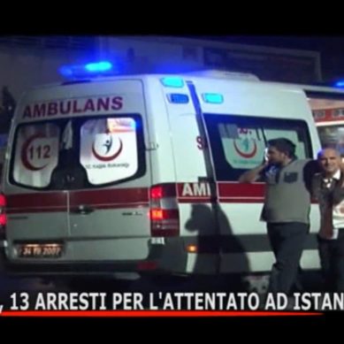 Turchia, 13 arresti per l’attentato ad Istambul