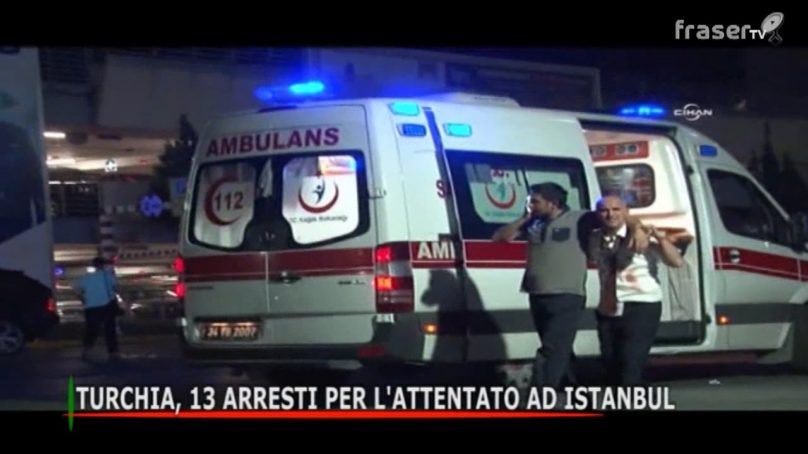 Turchia, 13 arresti per l’attentato ad Istambul