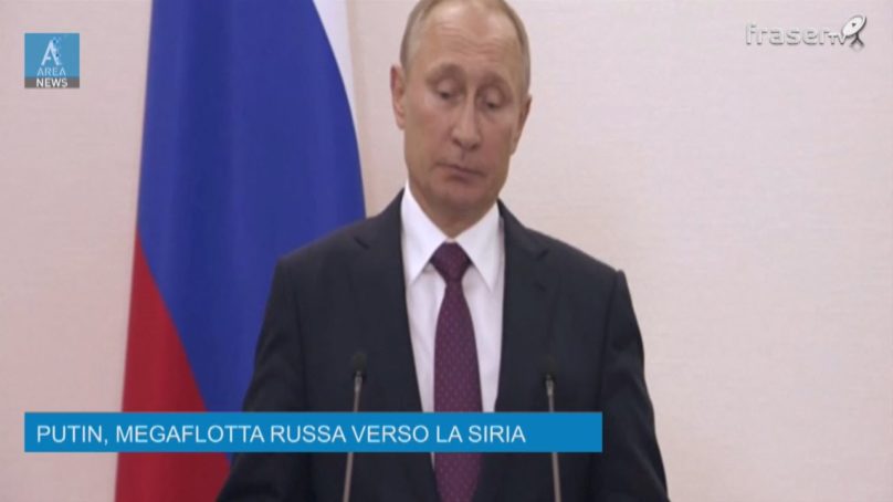 Putin, magaflotta Russa verso la Siria