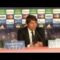 BAYERN  vs  JUVENTUS  A. Conte in conf. post partita