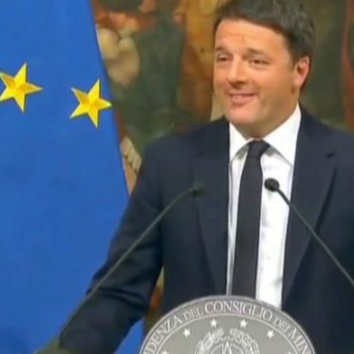 Il Premier Renzi annuncia le dimissioni dopo la bocciatura della riforma costituzionale