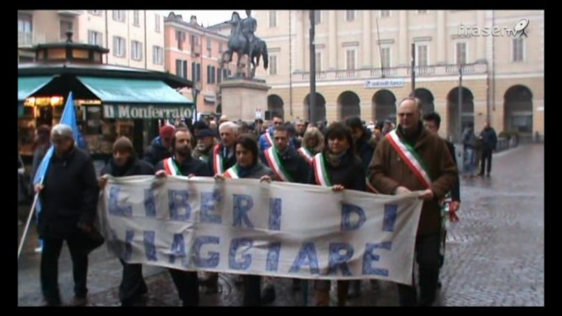 Casale Monferrato, mobilitazione trasporti, 4 febbraio 2017