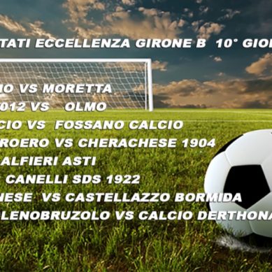 Parliamo Di calcio del 14.11.2018….il calcio dilettantistico della provincia di Alessandria.